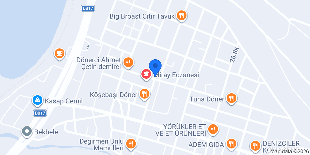 YUNUS ECZANESİ konumu
