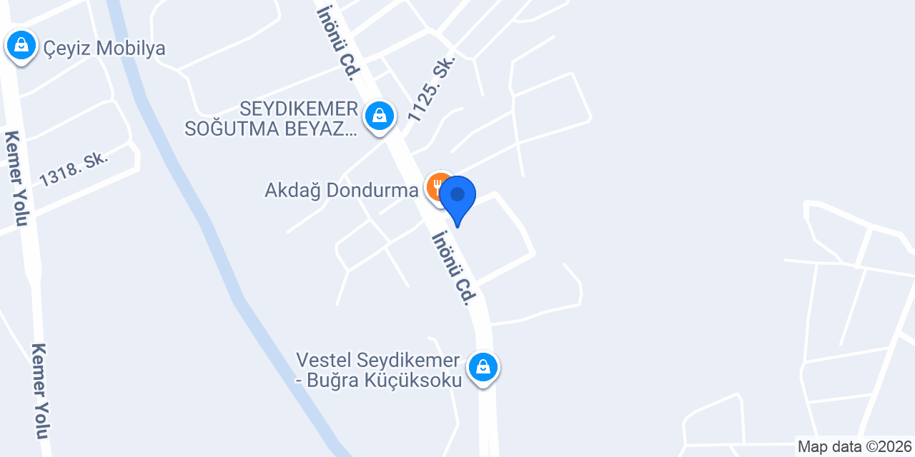 Seydikemer Veteriner Kliniği konumu
