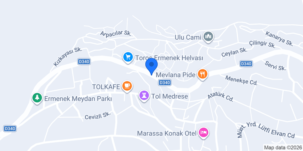 Ermenek Hakan Çiçekçilik konumu