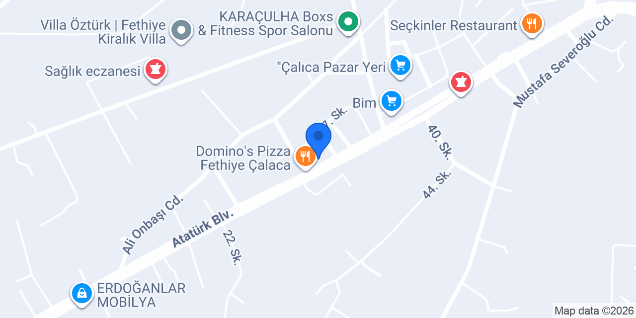Genç Kaptan Sürücü Kursu konumu