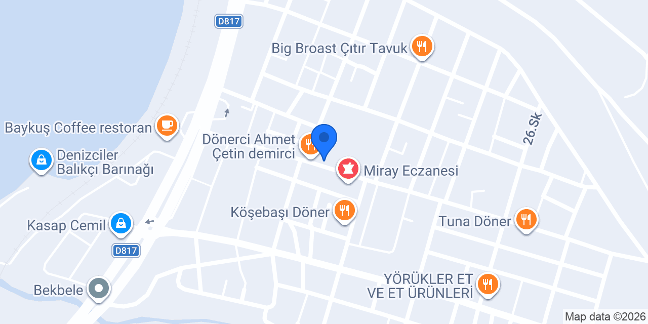 Denizciler Eczanesi konumu