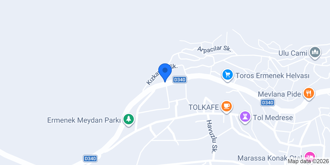 Ermenek Hediyelik konumu