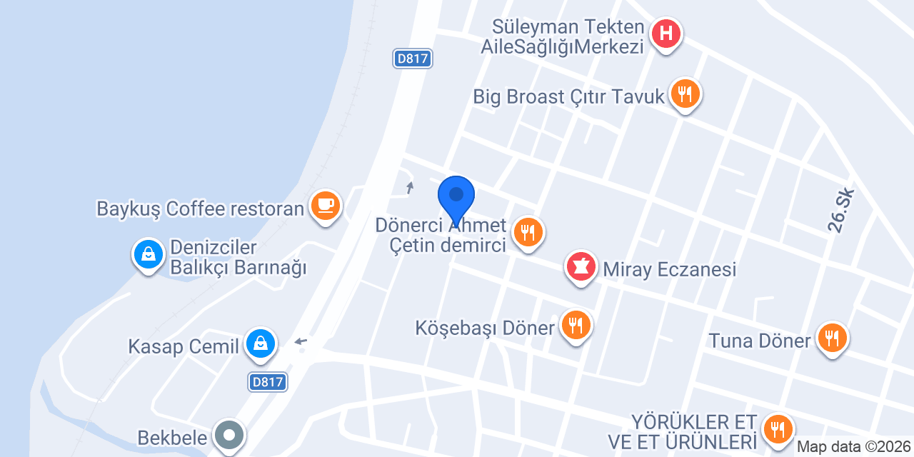 Pasha Döner Burger konumu