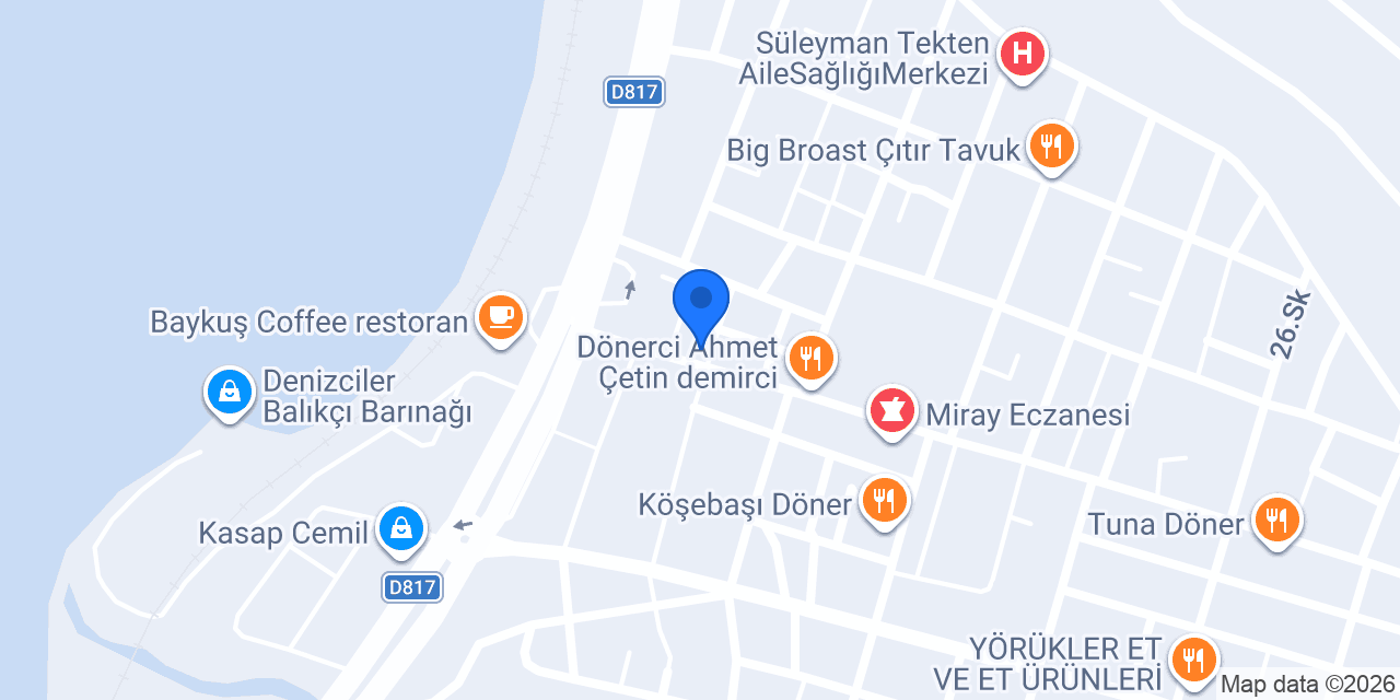 Karışık Market - Aktar konumu