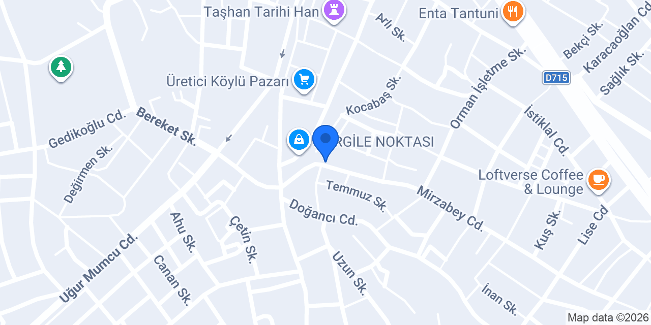 Kıl Tüccarı Berber Salonu konumu