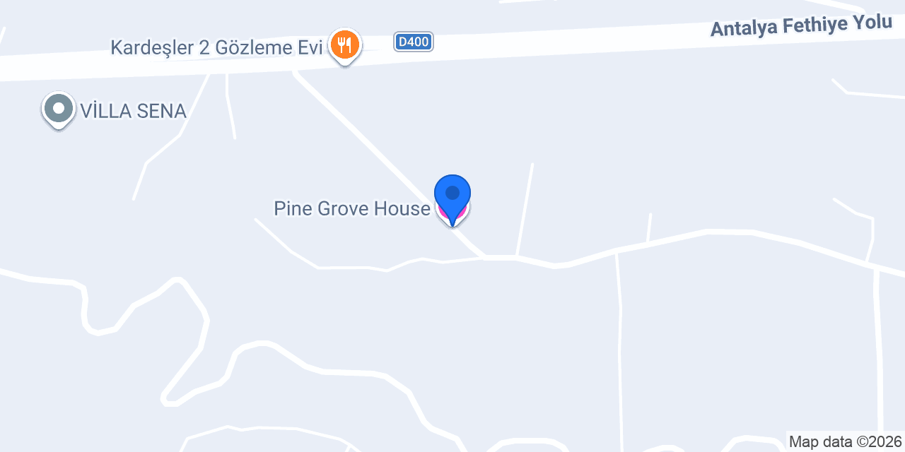 Pine Grove House konumu
