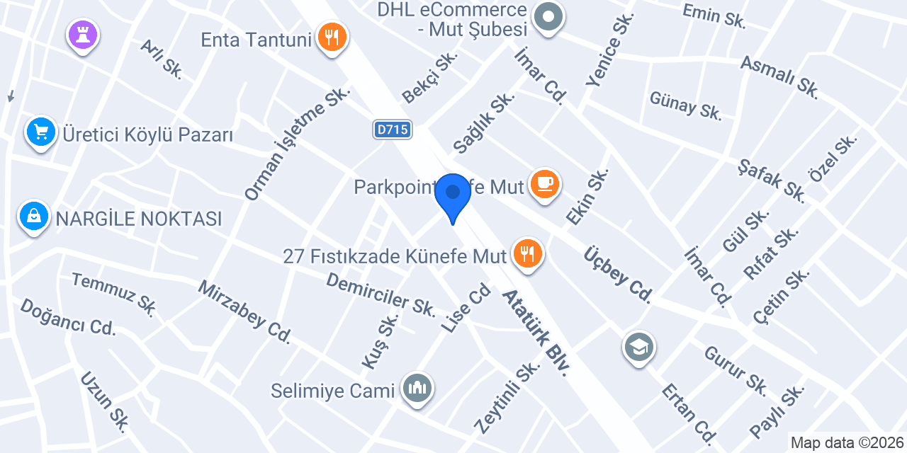 Antakya Döner konumu