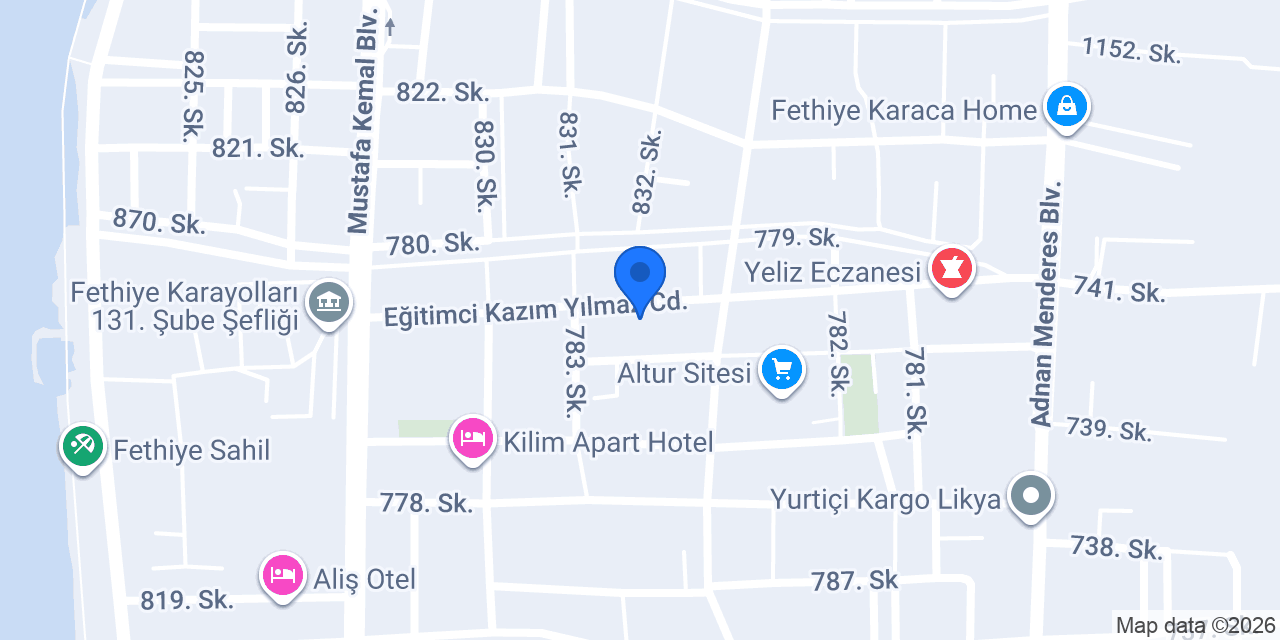 Lilyum apartments konumu