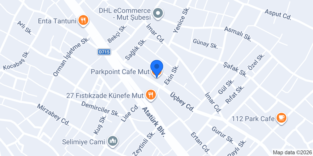 Parkpoint Cafe Mut konumu