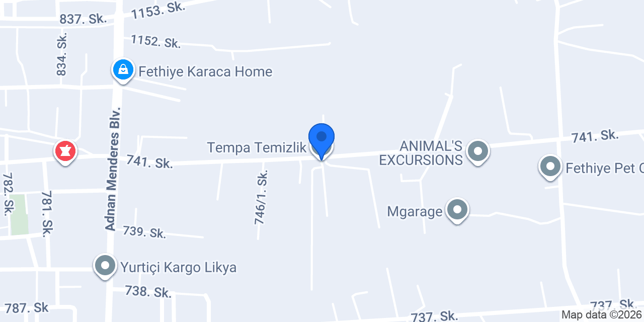 Tempa Temizlik konumu