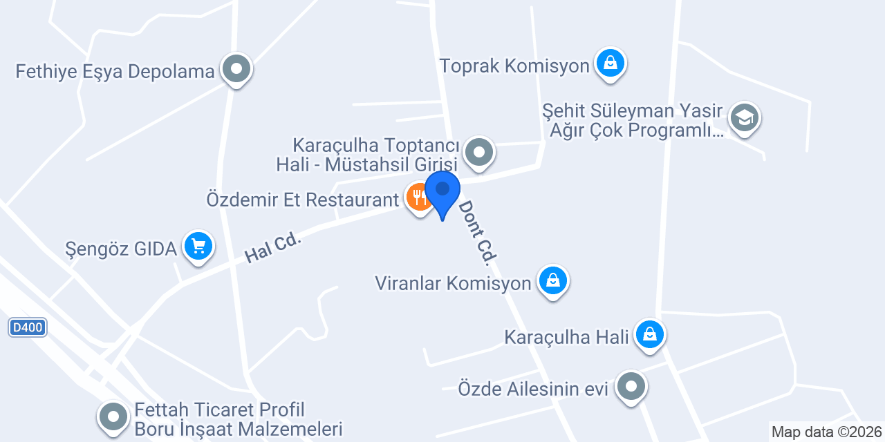 Çınar Apart- Fethiye Apart. konumu