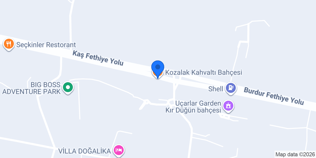 Kozalak Kahvaltı Bahçesi konumu