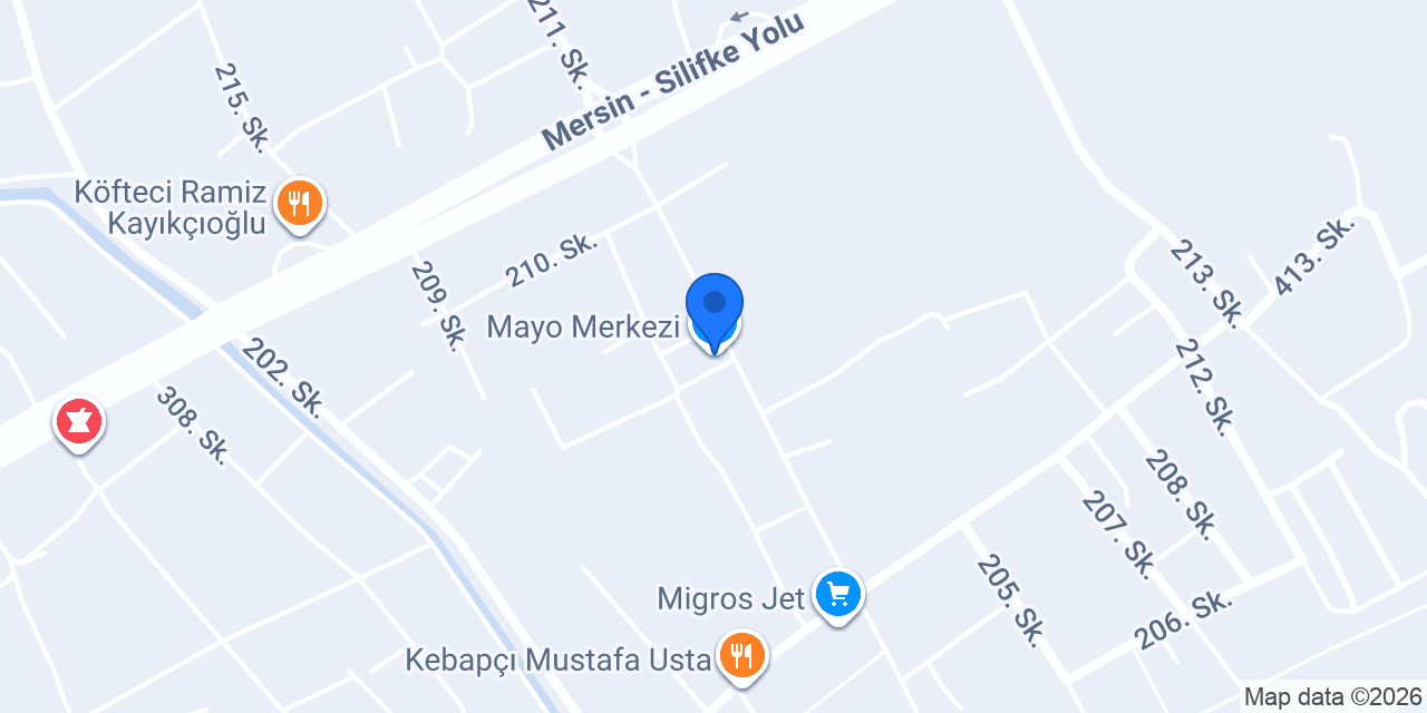 Mayo Merkezi konumu
