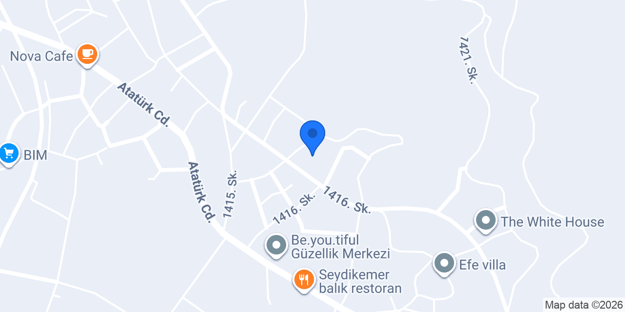 Villa Çınar konumu
