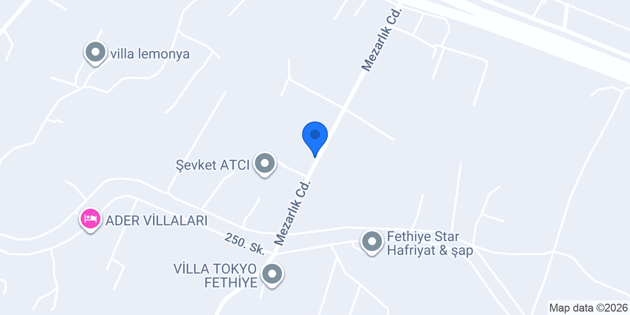 Babadağ Granit Mermer konumu