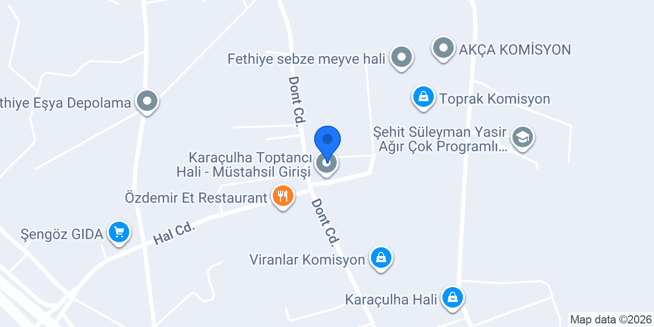 BİMSA EKMEK VE UNLU MAMÜLLER konumu