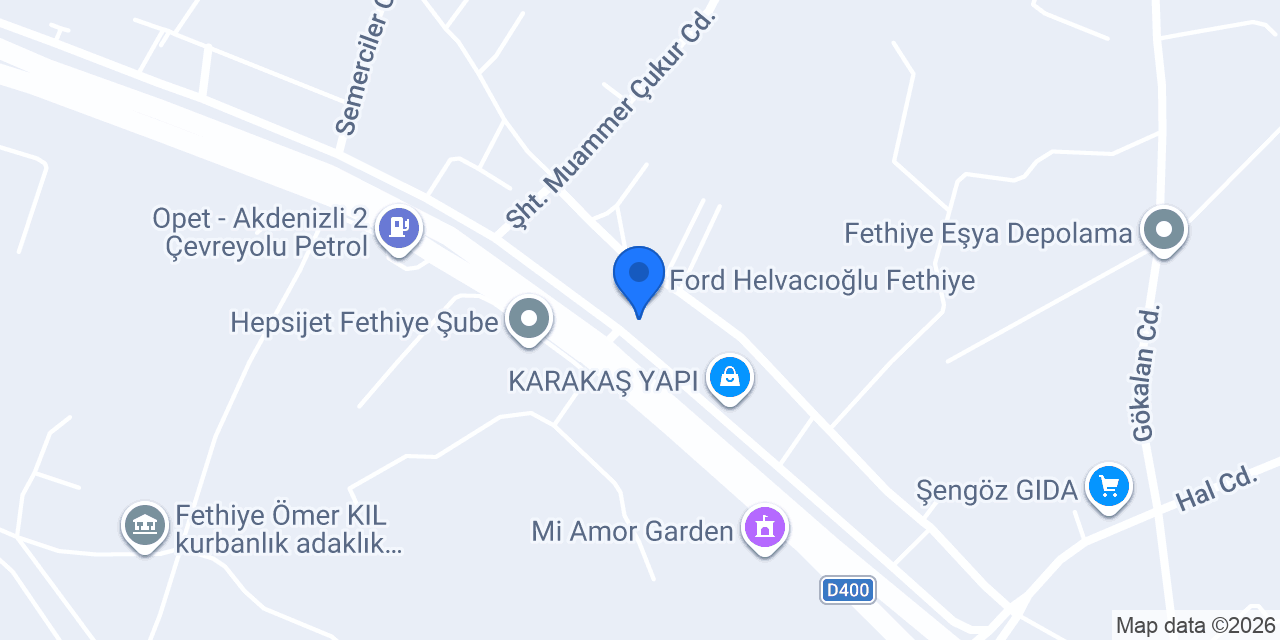 Ford-helvacıoğlu konumu