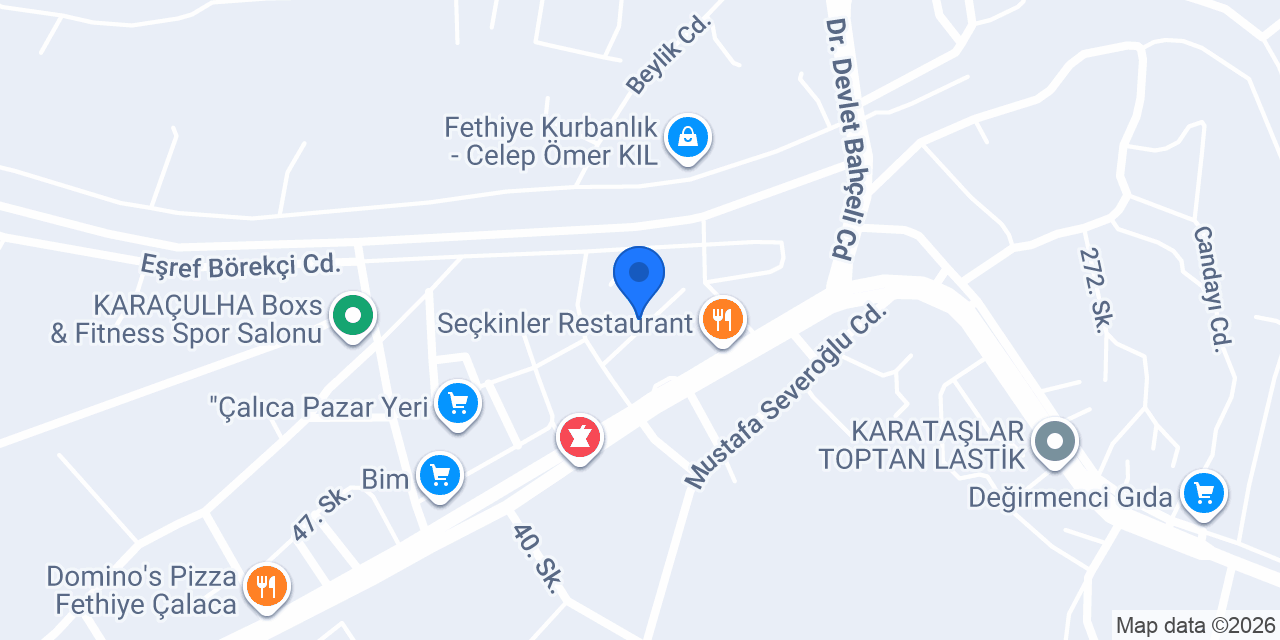 Çalıca Ortaokulu konumu