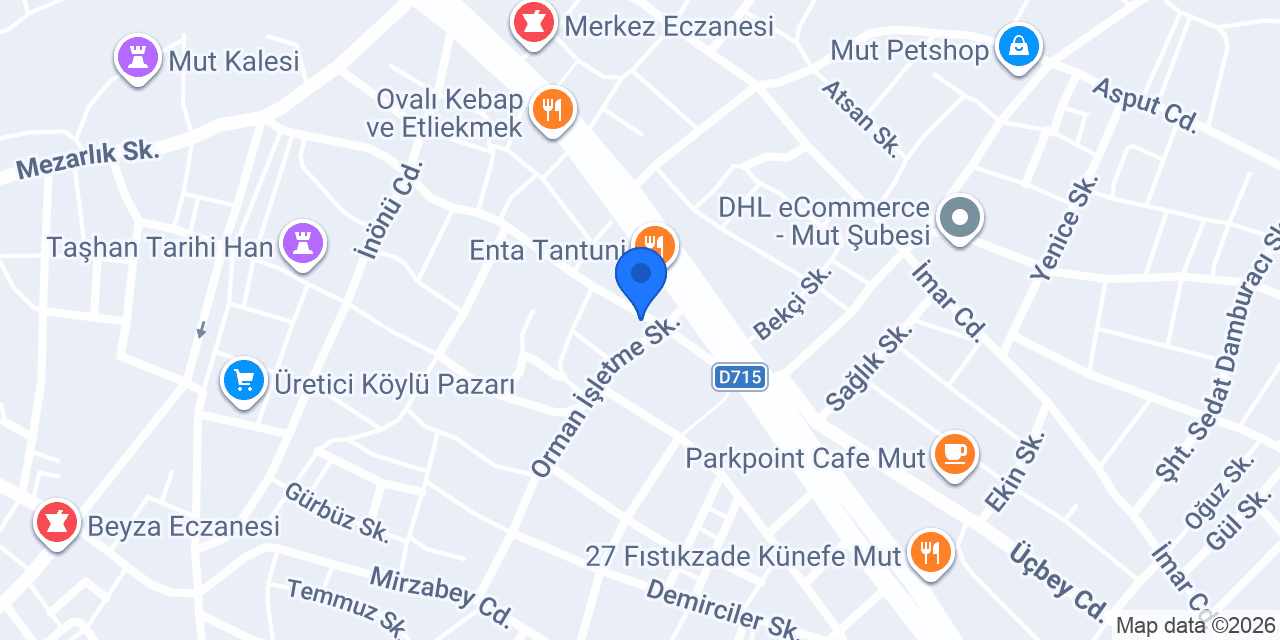 Gölge Tantuni konumu