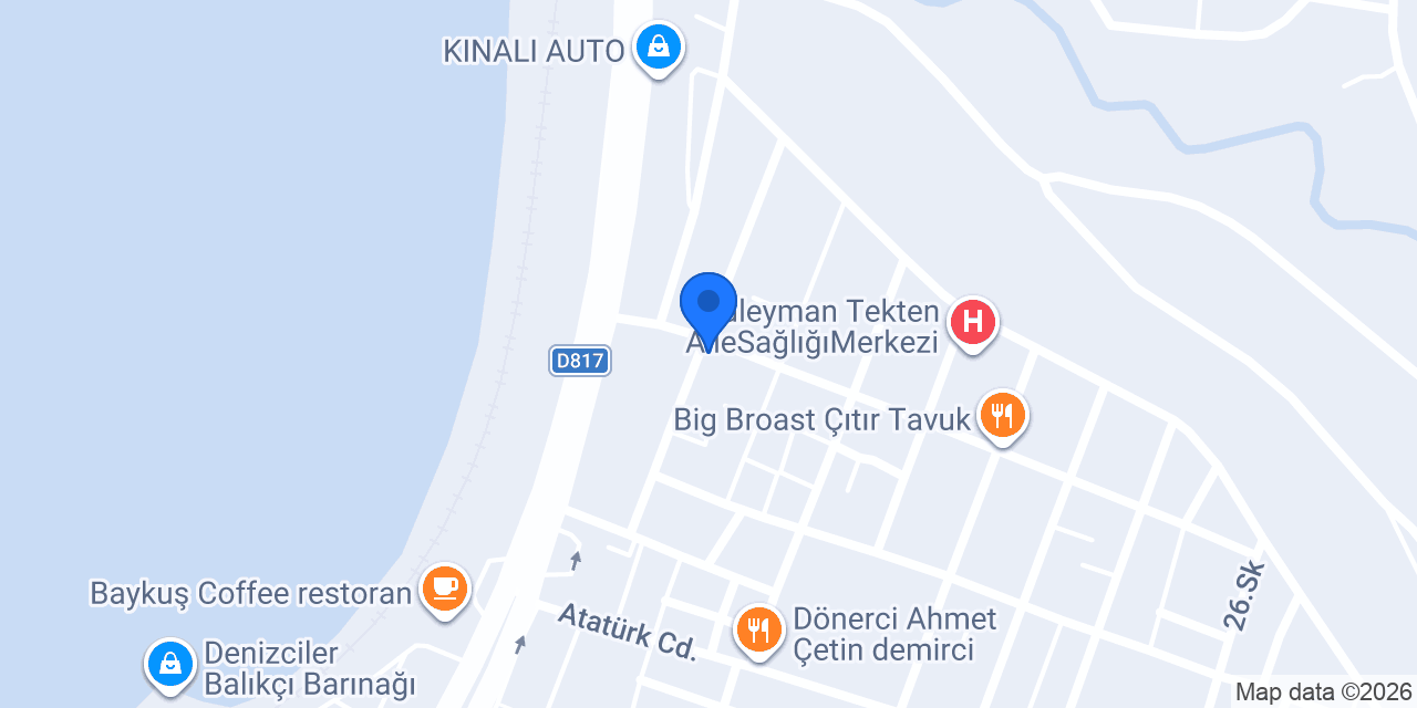 Erkek Kuaförü Sedat Ahraz konumu
