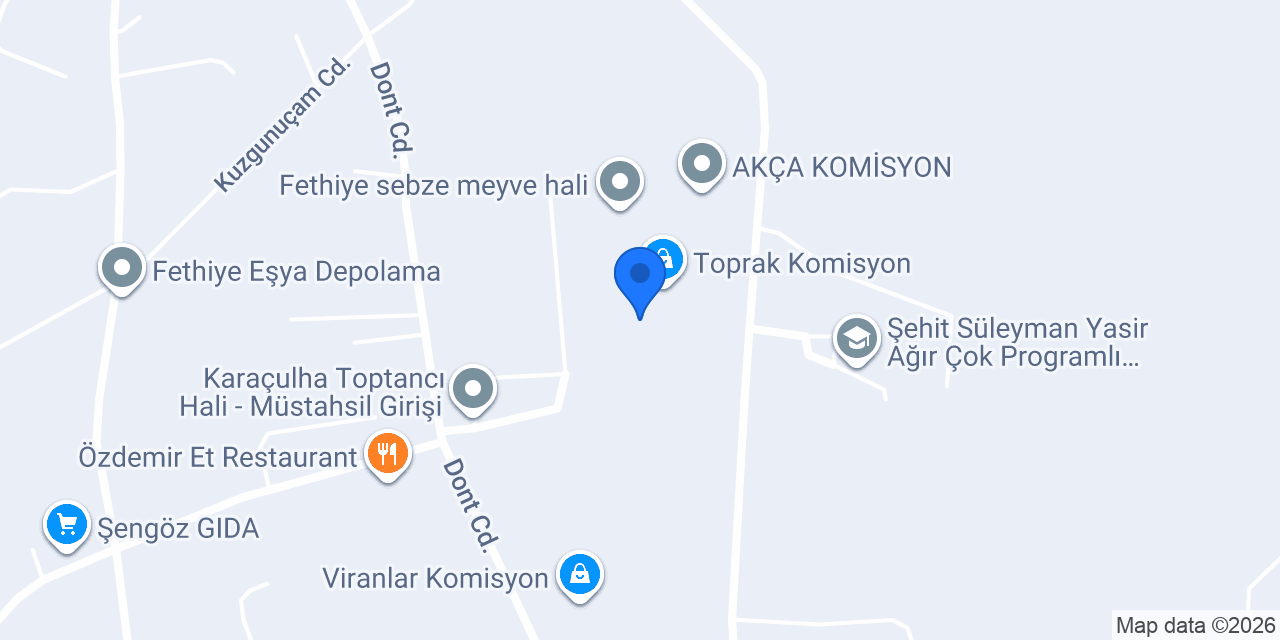 Şahin Kardeşler Tarım Ürünleri konumu