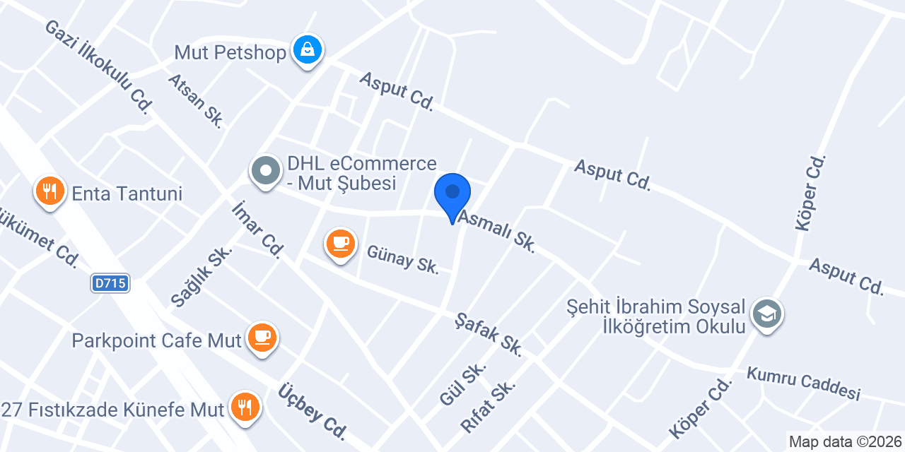MERSİN BÜFE konumu