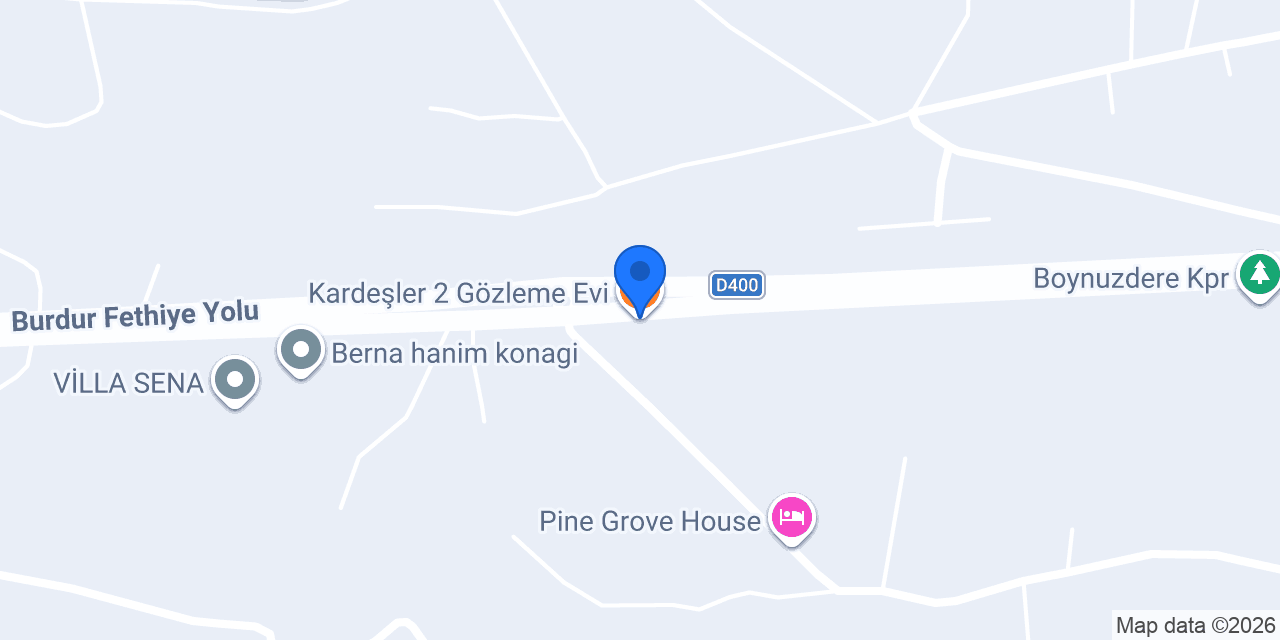 Kardeşler 2 Gözleme Evi konumu
