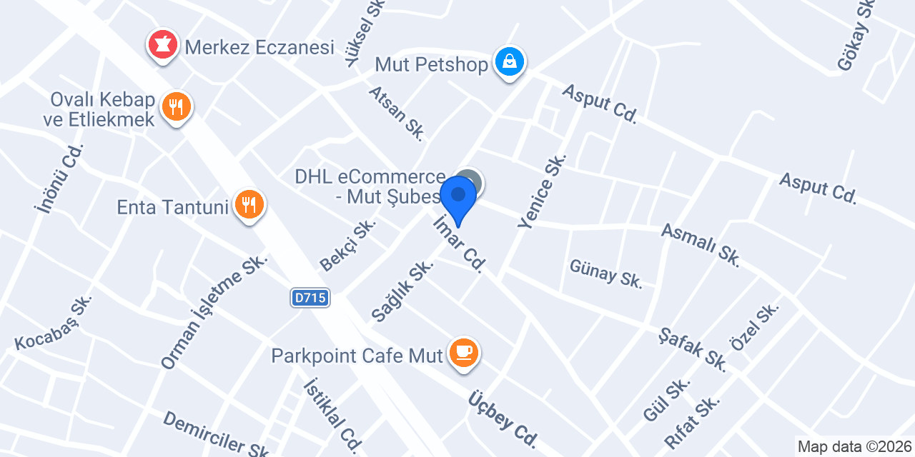 Diş Hekimi Eray Öcal konumu