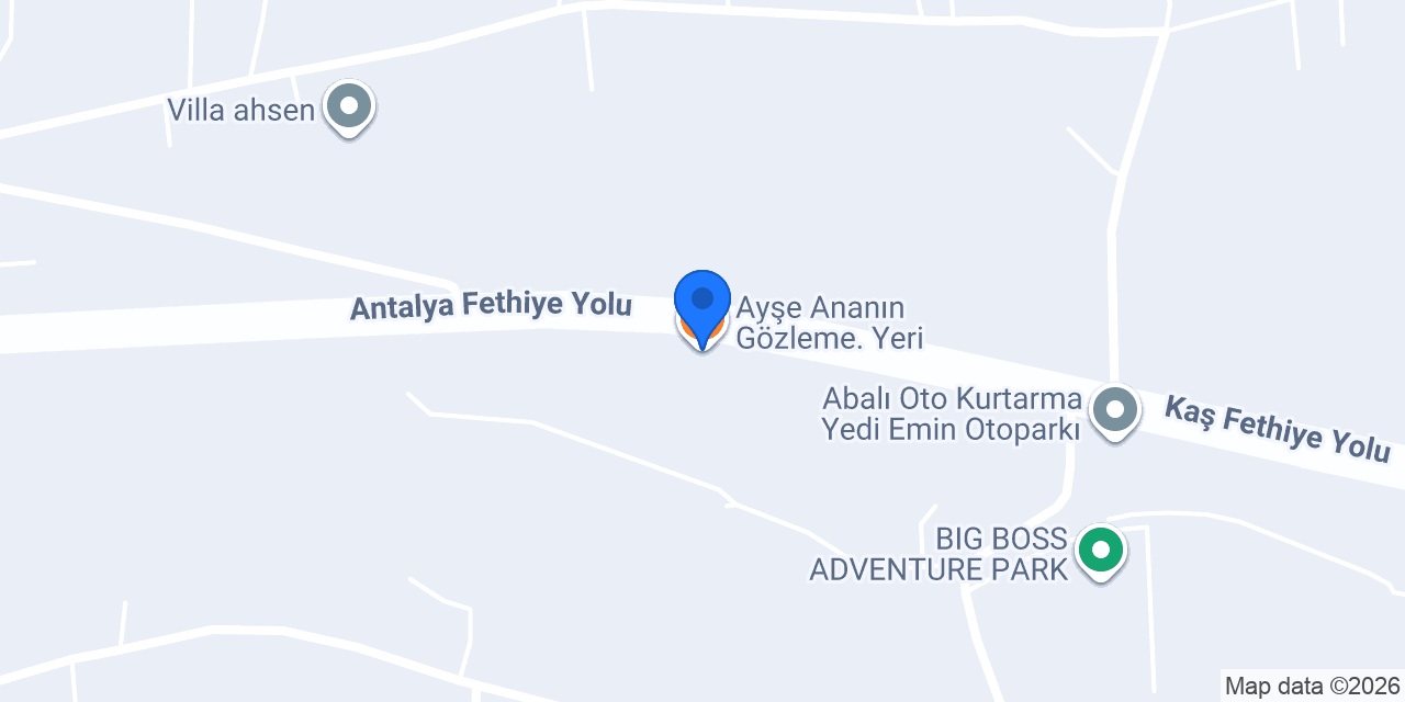 Ayşe Ananın Gözleme. Yeri konumu