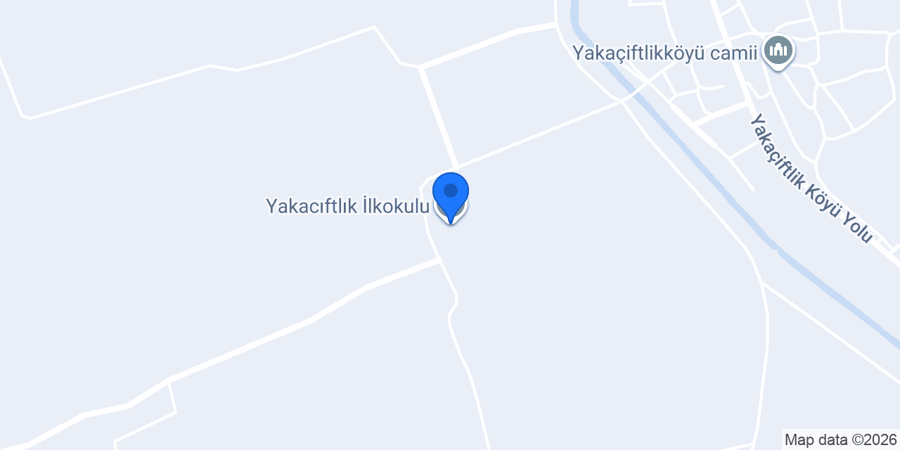 Yakacıftlık İlkokulu konumu