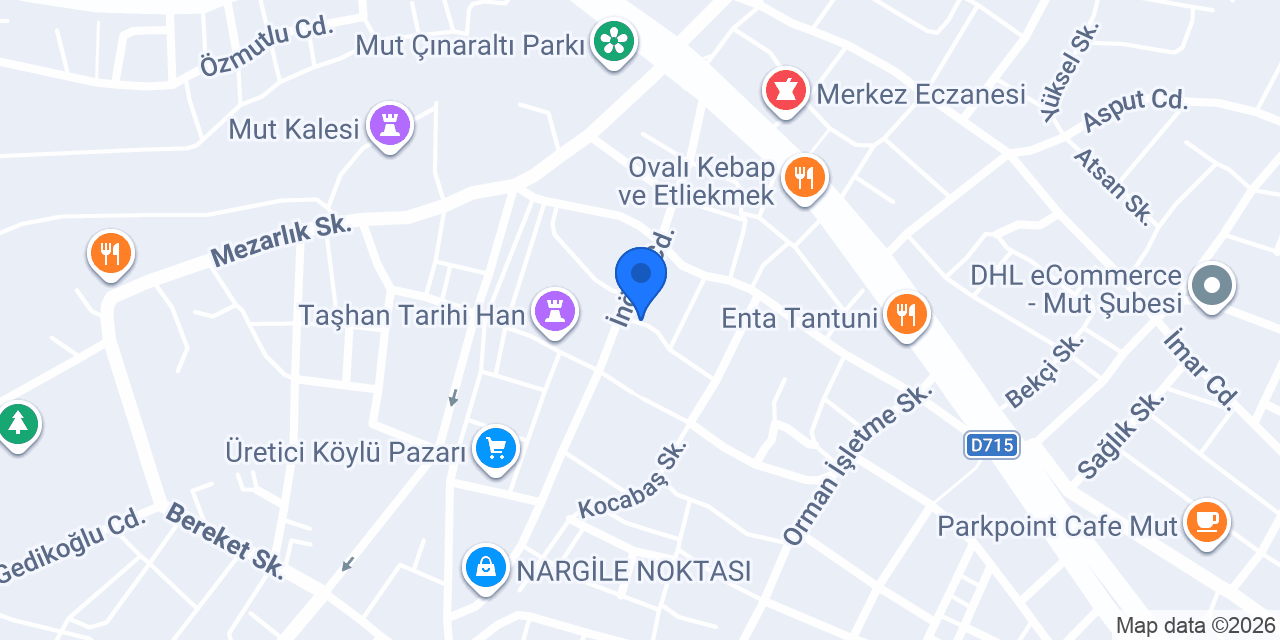 MUT CEYLAN KURS MERKEZİ konumu