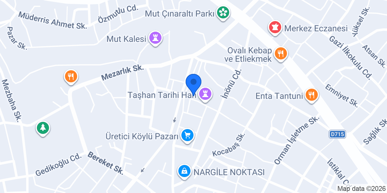 Dağ Teknik Enerji konumu