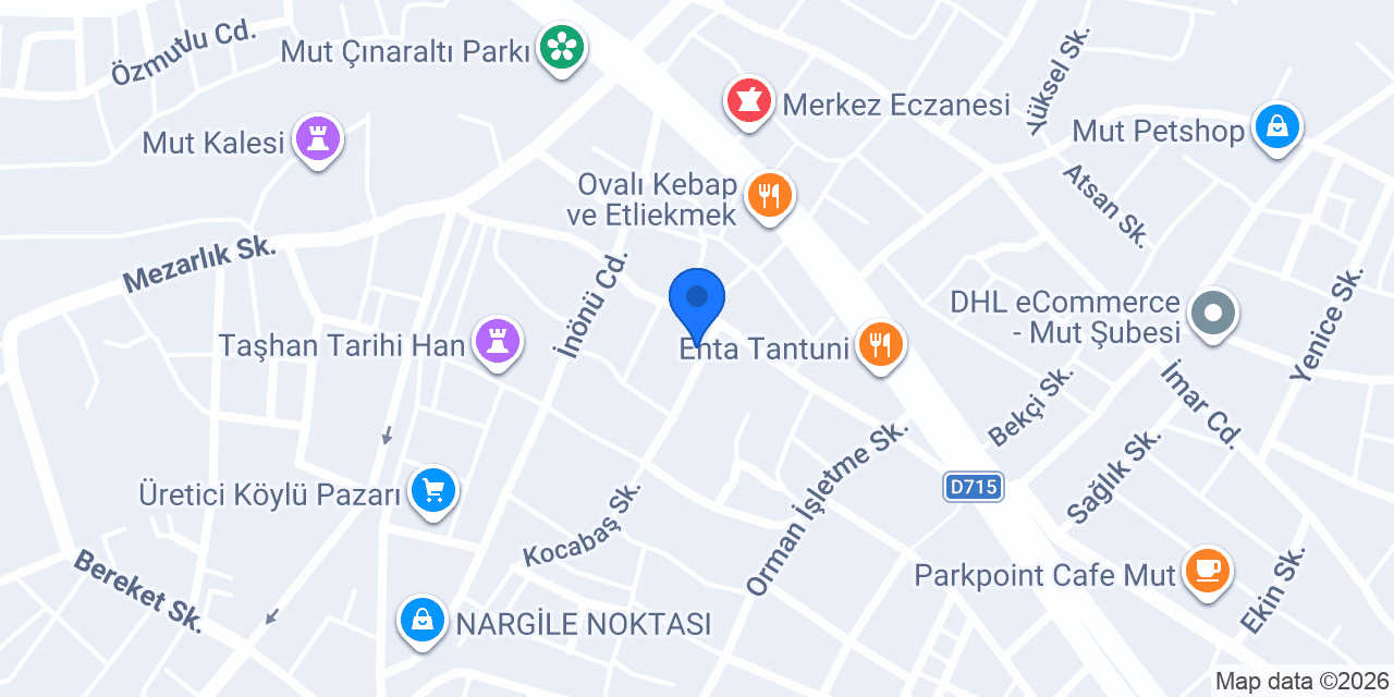 Moda Kuaför Salonu konumu