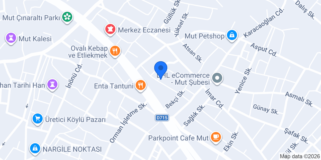 Kuaför Emine Sazak konumu
