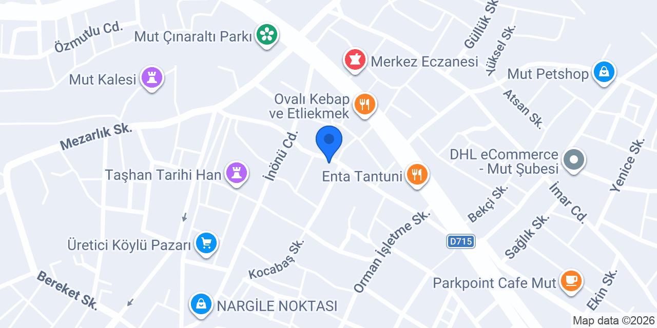 İşler Kitabevleri konumu