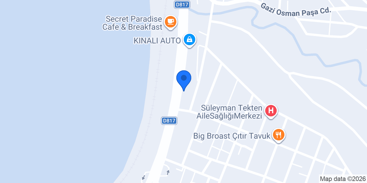 Vuslat Oto Galeri konumu