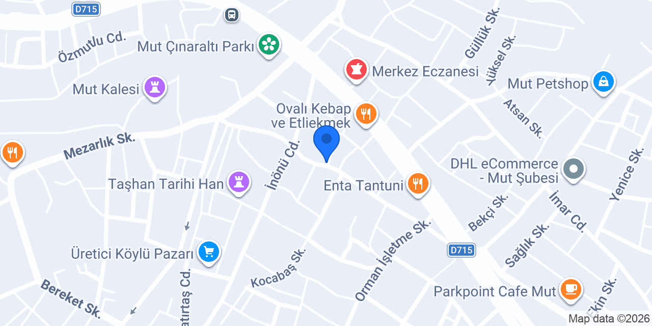 İlker Usta Tantuni konumu