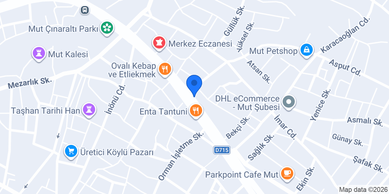 İpek Mobilya (Türkmenler Mağazaları) konumu