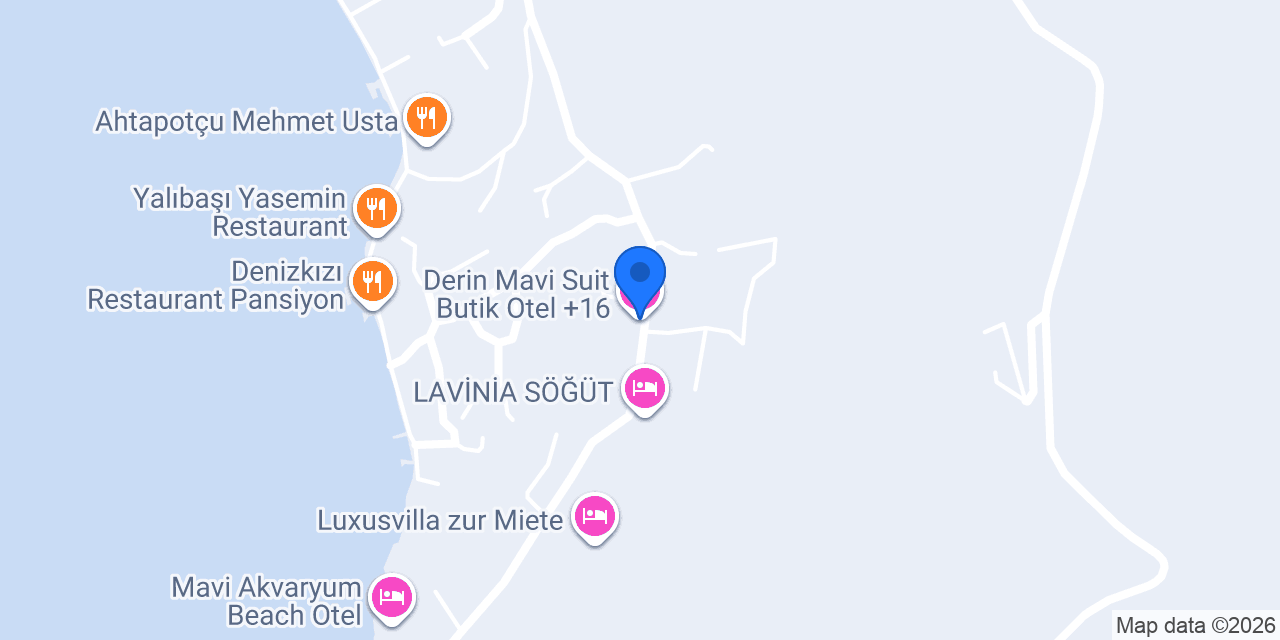 Derin Mavi Suit Butik Otel +16 konumu