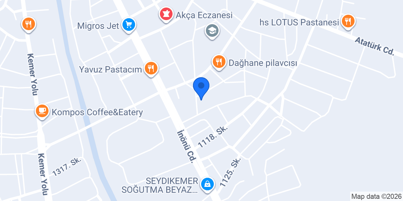 Seydikemer Noterliği konumu