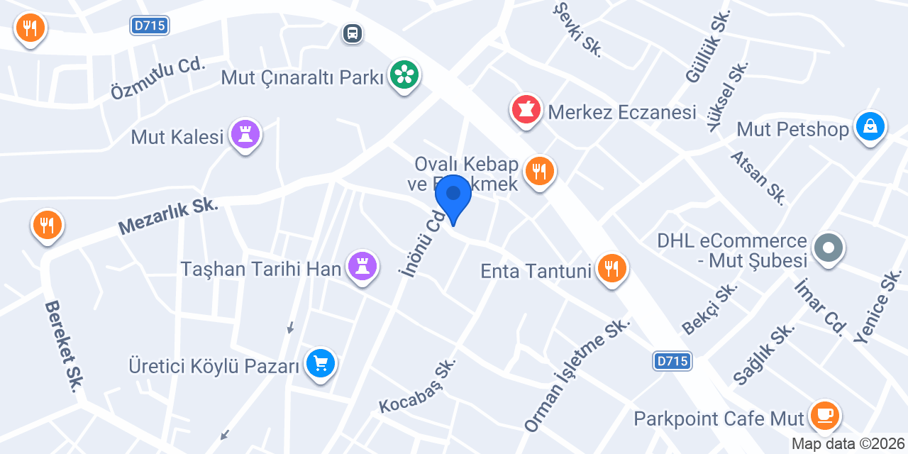 Güven Eczanesi konumu