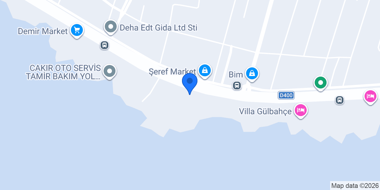 Alara Yapı Malzemeleri konumu
