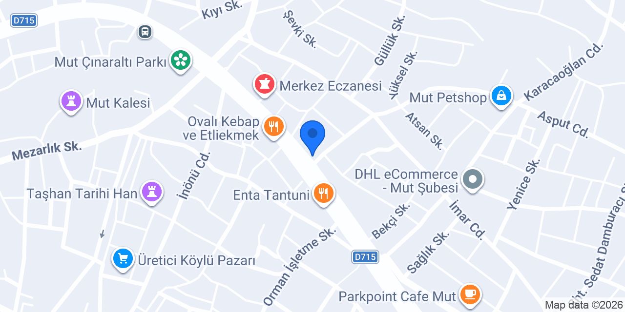 BUTİK MEHTAP konumu
