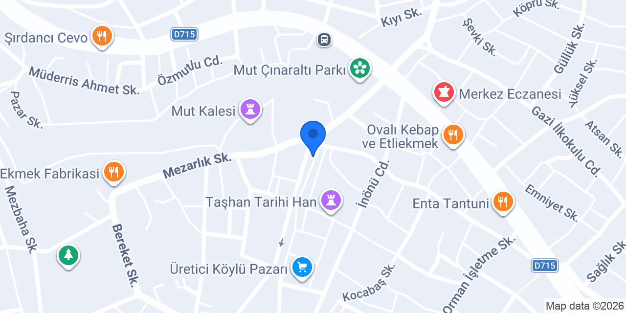 Eylül Saat & Gümüş konumu