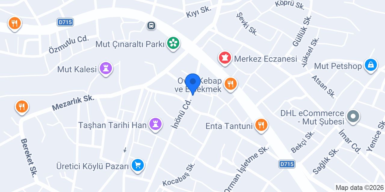 Özşimşek Sigorta konumu