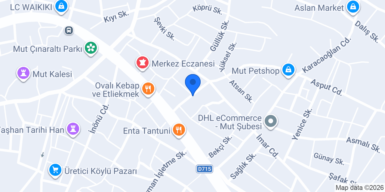 MUT KD DÖNER konumu
