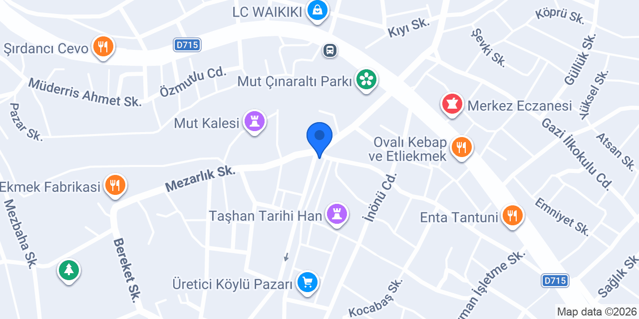 Kurtulgan Hukuk Bürosu konumu
