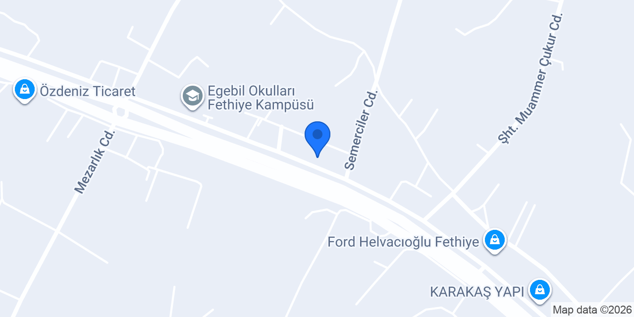 Fethiye Havuz Sistemleri konumu