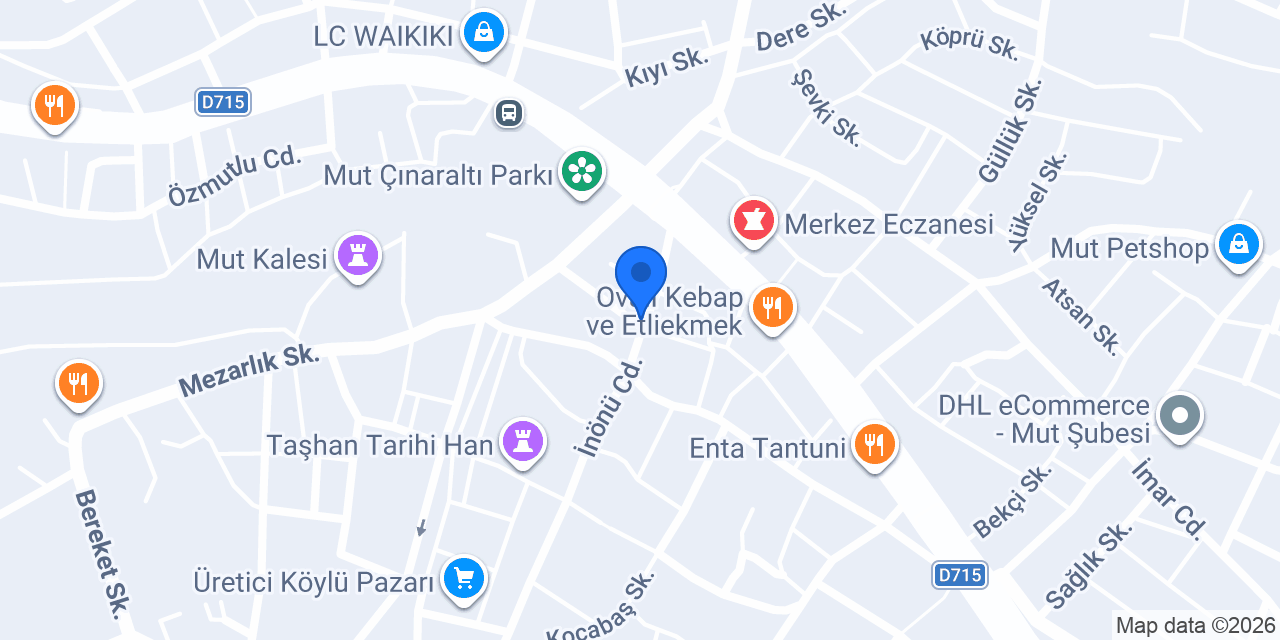 Türkmen Hukuk Bürosu konumu