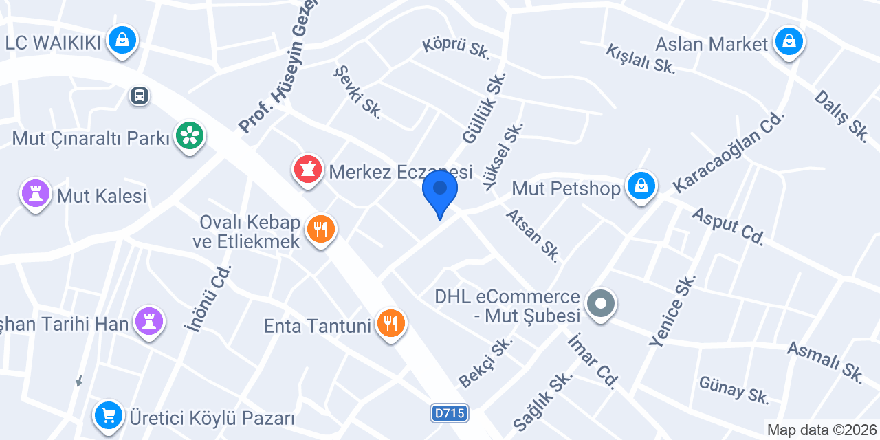 Hanımeli Bay/Bayan Terzi ve Kuru Temizleme konumu
